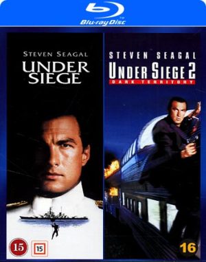 UNDER SIEGE 1-2 (Kaappaus merellä/Kaappaus raiteella) (2 disc) - Blu-ray